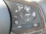 ホンダセンシングの操作が運転席お手元のスイッチで可能です。