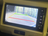 【バックカメラ】駐車時に後方がリアルタイム映像で確認できます。大型商業施設や立体駐車場での駐車時や、夜間のバック時に大活躍!運転スキルに関わらず、今や必須となった装備のひとつです!