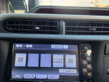ナビの設定の画面です。音量設定やメモリ地点登録編集のボタンが並んでいます。