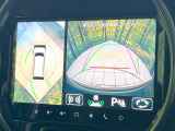 【全方位モニター用カメラ】専用のカメラにより、上から見下ろしたような視点で360度クルマの周囲を確認することができます☆死角部分も確認しやすく、狭い場所での切り返しや駐車もスムーズに行えます。