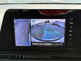 ナビのOPTボタンを二回押すことで運転席からの死角もカバーできます
