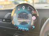 MINI純正カーナビになります。Bluetooth接続、電話ハンズフリー・USBなど機能多彩