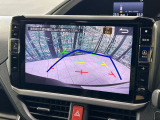 【バックカメラ】駐車時に後方がリアルタイム映像で確認できます。大型商業施設や立体駐車場での駐車時や、夜間のバック時に大活躍!運転スキルに関わらず、今や必須となった装備のひとつです!