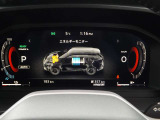 アドバンスドドライブアシストディスプレイ。表示モードが切り替え可能です