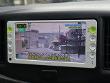 ナビ画面でワンセグTVを表示した様子です。