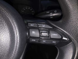 ハンドルの右側のスイッチです。クルーズコントロールの操作ボタンが並んでいます。