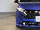 LEDヘッドライトが明るく照らします☆