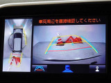 バックガイドモニターを装備しています、車庫入れもラクラクです。パノラミックビューモニターを搭載しています、上からの画像も表示されます。