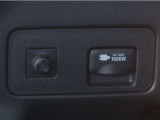 非常時やキャンプ等に役立つAC100Vコンセント付きです。
