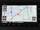 ホンダ純正メモリーナビ付きなので、迷わず目的地まで安心。