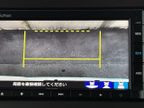 カラービジョンとガイド線で見やすい視点切替式のバックモニター。