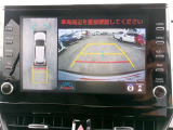 全周囲モニター付きですので、上から見たような映像も確認できます。(補助装置になりますので、目視でもご確認ください)