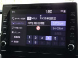 地デジ対応、フルセグデジタルTV放送が視聴できます。