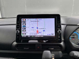 日産オリジナルナビゲーション(MM321D-L)装着車♪インパネにマッチするデザインに加え、9インチの大画面なので地図が大きく見え、操作性を高めます☆