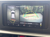 【パノラミックビューモニター】専用のカメラにより、上から見下ろしたような視点で360度クルマの周囲を確認することができます☆死角部分も確認しやすく、狭い場所での切り返しや駐車もスムーズに行えます。