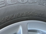タイヤサイズは155/65R14