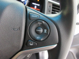 Hondaセンシングの機能のひとつ、アダプティブクルーズコントロール付!アクセルから足を離しても設定したスピードと前車との車間を保ち走行してくれます!車線維持もアシスト☆高速道路で疲労軽減ですね☆