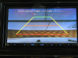 ギヤをRに入れるとナビの画面に後ろの映像が映るリヤカメラ付!後退時の安全確認やコンディションの悪い視界でもカラーバックモニターがドライバーをサポート☆☆☆