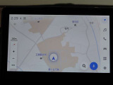 ナビゲーション付き。タッチパネル式で使いやすく、お出かけもラクラクです。