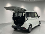 大きく開く開口部で荷物の出し入れもラクラクです。
