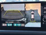 カラービジョンとガイド線で見やすいバックモニターと、全周囲が確認できるマルチビューモニターを装備。