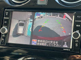 【アラウンドビューモニター】上空から見下ろしているかのような映像で駐車をサポート。安心です。