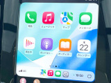 ●Apple Car Play:スマホとの有線接続で、ナビ・オーディオ再生などスマホのアプリ機能が画面でも使える便利機能です!