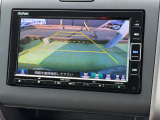 後退時に車両の進行方向のガイド線を表示してくれます!便利な機能ですが後方確認の目視もお忘れなく!