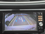バックカメラ付きで車庫入れサポート!