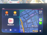 ●Apple Car Play:スマホとの有線接続で、ナビ・オーディオ再生などスマホのアプリ機能が画面でも使える便利機能です!