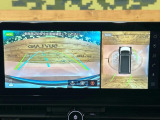 【アラウンドビューモニター】専用のカメラにより、上から見下ろしたような視点で360度クルマの周囲を確認することができます☆死角部分も確認しやすく、狭い場所での切り返しや駐車もスムーズに行えます。