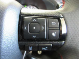 ステアリングスイッチは前方から目を離すことなく操作することが可能。わき見運転の防止に。