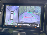 【全方位モニター】専用のカメラにより、上から見下ろしたような視点で360度クルマの周囲を確認することができます☆縦列駐車や幅寄せ時に活躍してくれます♪