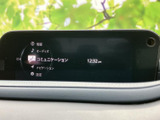 画面には情報やオーディオ、コミュニケーション、ナビゲーションなどのメニューが表示されています。各項目を確認しながら選べるため、停車中にテレビを視聴したい際にも使いやすい装備です。