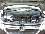 自慢のエンジンはパワードbyHONDAです。精度とバランスにこだわって、低回転からスムースなパワーを発揮します。