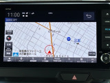 ホンダ純正メモリーナビ付きなので、迷わず目的地まで安心。