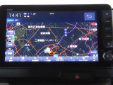 ナビゲーション装備。多彩な機能で快適ドライブをアシスト。オーディオ機能も充実していますね。