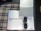 取扱説明書やメンテナンスノートもそろっています。スペアキーもそろっているので家族と共有することができ、紛失・破損した際も迅速な対応ができるので安心です。