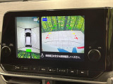 【アラウンドビューモニター】専用のカメラにより、上から見下ろしたような視点で360度クルマの周囲を確認することができます☆死角部分も確認しやすく、狭い場所での切り返しや駐車もスムーズに行えます。