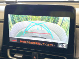 【バックカメラ】駐車時に後方がリアルタイム映像で確認できます。大型商業施設や立体駐車場での駐車時や、夜間のバック時に大活躍!運転スキルに関わらず、今や必須となった装備のひとつです!