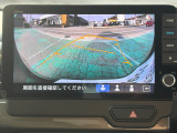 バックガイド線がハンドルと連動して動くダイナミックガイドライン付きで便利ですよ♪