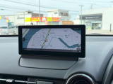 一体型ナビは車内の雰囲気にピッタリマッチ!