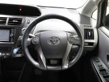 各操作スイッチなどもハンドルから手を放すことなく操作可能で安全運転に支援いたします!
