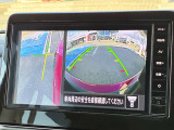 【アラウンドビューモニター】上空から見下ろしているかのような映像で駐車をサポート。安心です。