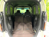 普段のお買い物や通勤、送迎等に十分な荷室スペースを確保しております。セカンドシートを倒すと、大きな荷物の積載も可能です♪