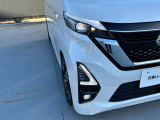 LEDヘッドライトです。FOGランプもついています。