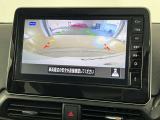 バックカメラで駐車時の死角も確認できます!