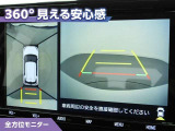 フロントモニター・サイドモニター・バックモニターを使用し、車を上から見たような映像で駐車が出来ます!