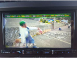 フルセグも綺麗な画質。走行中も映像をお楽しみいただけますよ