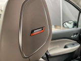 BOSEヘッドレストスピーカー搭載されています!